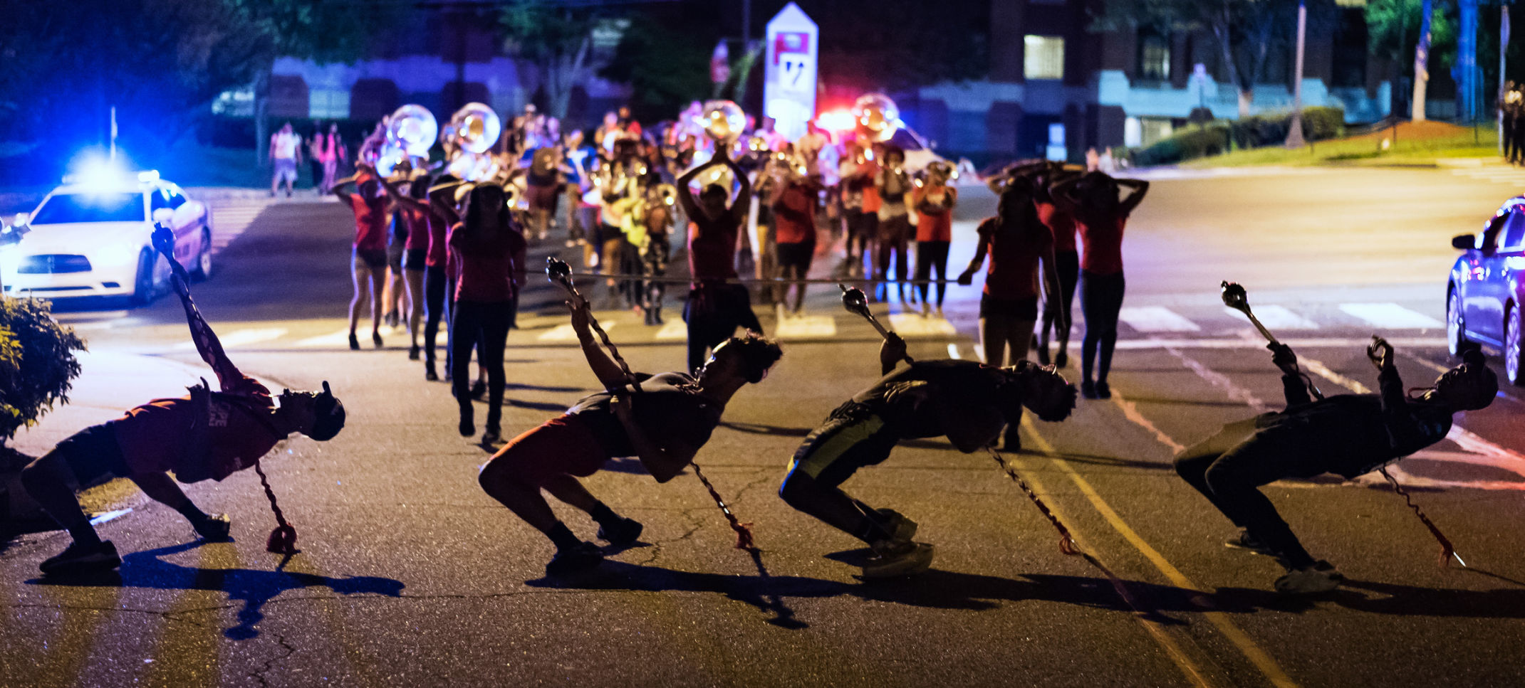 Winston-Salem State Drum Majors